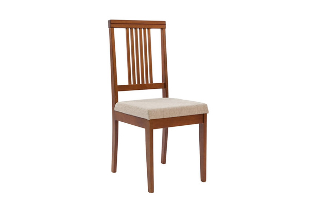 Wood chair. Object isolated of background - Zdjęcie, obraz