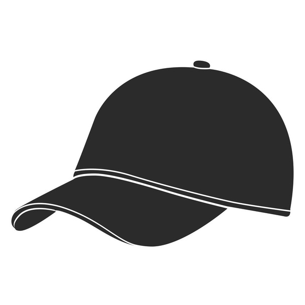 Silhouette chapeau de golf
 - Vecteur, image