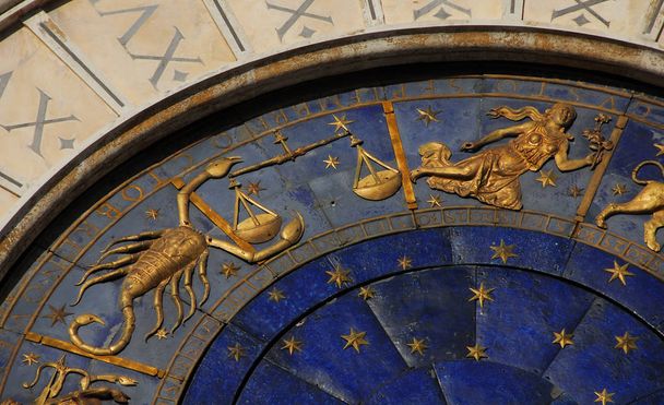 Oude tijden, astrologie en Horoscoop - Foto, afbeelding