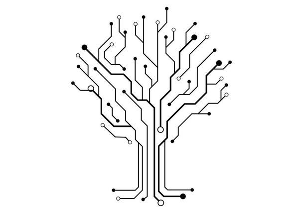Circuit illustration  - Vector, Image