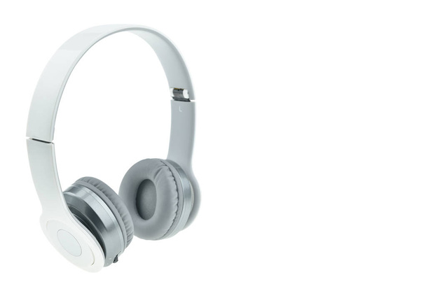 Wireless headphones isolated + clipping path - Photo, Image