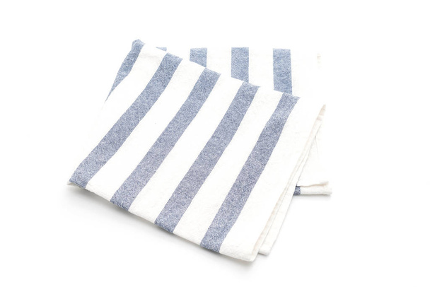 kitchen cloth (napkin) on white background - Photo, Image