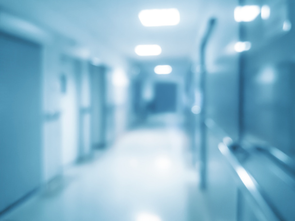 Blurred hospital corridor - Photo, Image