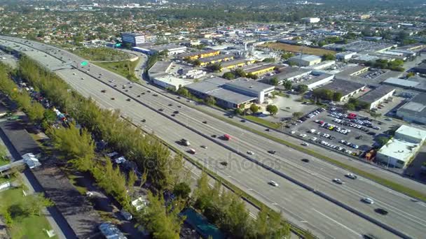 Drone Vidéo Aérienne Miami Palmetto Expressway
 - Séquence, vidéo
