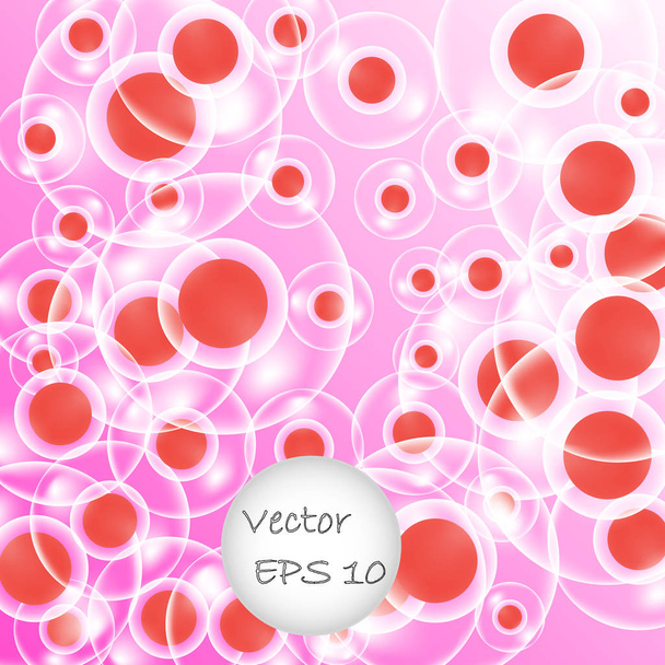  vector abstract molecules design vector illustration atoms medi - Vetor, Imagem