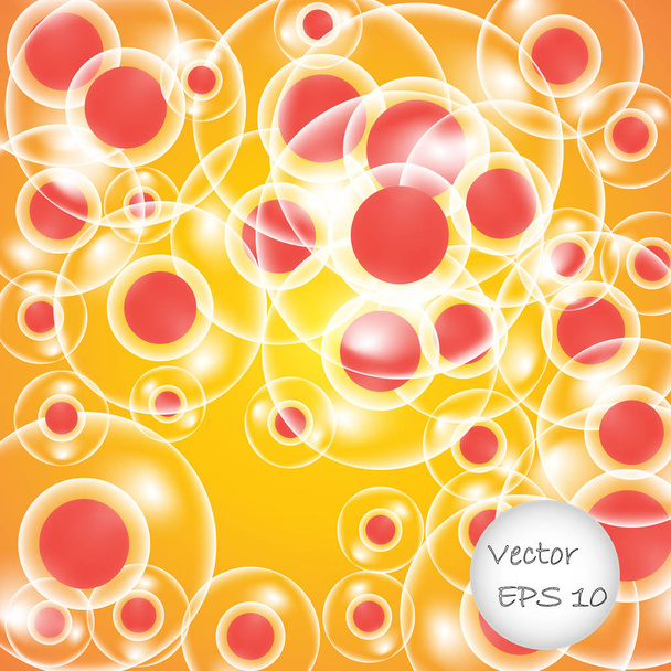  vector abstract molecules design vector illustration atoms medi - Vektör, Görsel