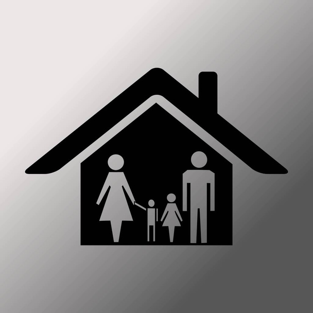 house vector icon Illustration - Vector, Image