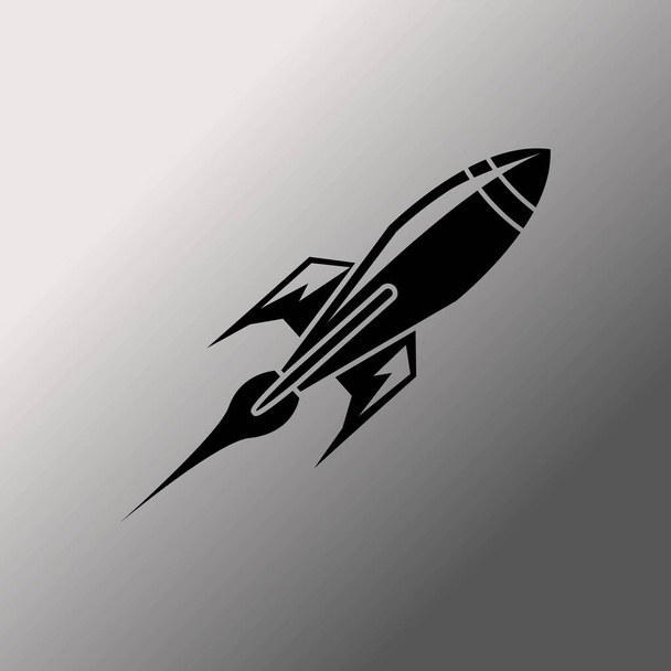 Rocket Vector  icon  illustration  - Vector, Image