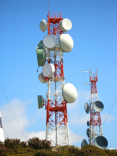 Antena de comunicación
 - Foto, Imagen