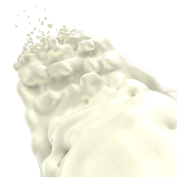 verser du liquide de lait créé éclaboussure
 - Photo, image