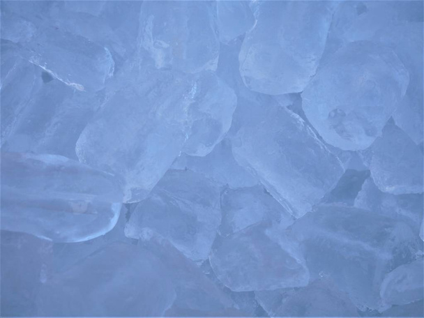 Ice cubes for background. - Photo, Image