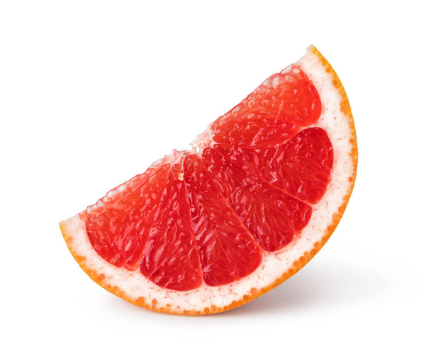 Grapefruit Zitrusfrüchte isoliert auf weißem Hintergrund - Foto, Bild