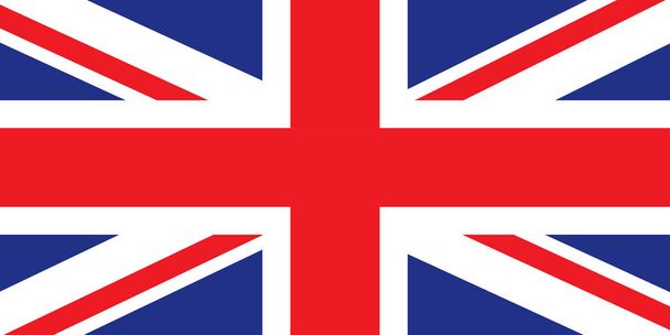 Векторная иллюстрация флага Великобритании
 - Вектор,изображение