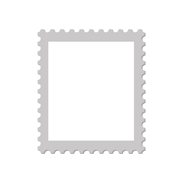 κενό γραμματόσημο, διάνυσμα - Διάνυσμα, εικόνα