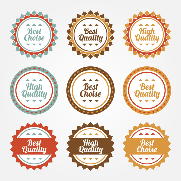 Collection of Premium and High Quality labels - Vector, Image