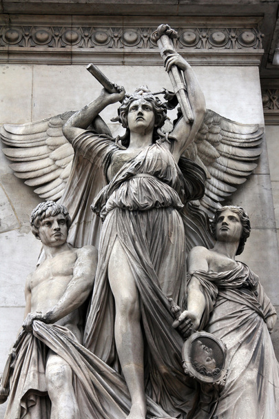 Detalles arquitectónicos de Opera National de Paris
 - Foto, imagen