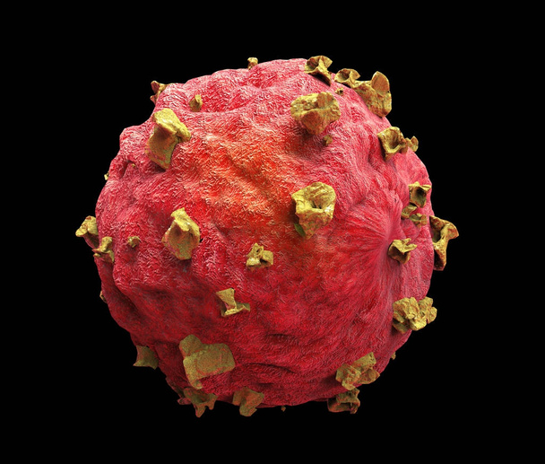 Ракові клітини, 3d ілюстрація
 - Фото, зображення