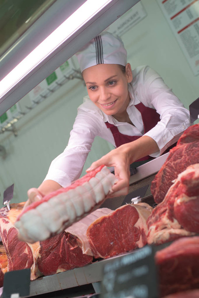 fresh lean meat and work - Zdjęcie, obraz