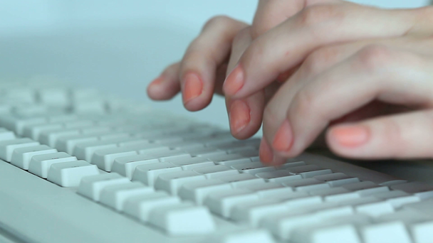 Typing hands - Footage, Video