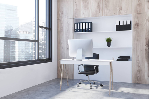 Modern boss office corner - Fotografie, Obrázek