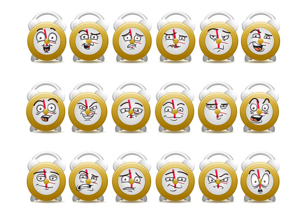 reloj de escritorio avatar icono conjunto
 - Foto, imagen