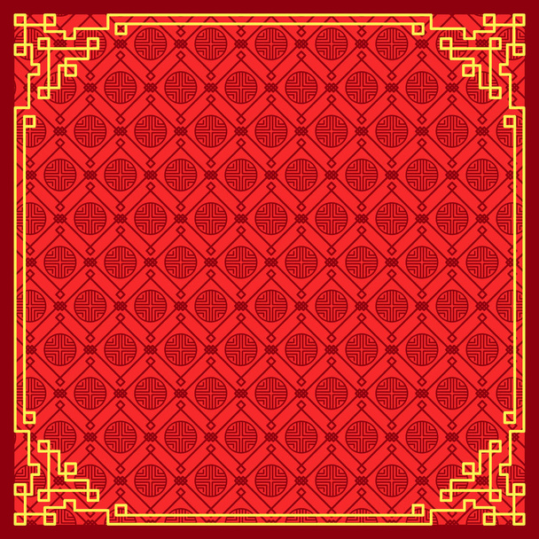 Modèle sur le Nouvel An chinois, Illustration vectorielle
 - Vecteur, image