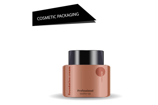 A lightweight, full coverage liquid foundation. - Vector, Image