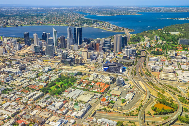 Perth Downtown aerea
 - Foto, immagini