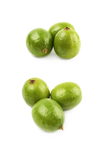 Pile of lime fruits isolated - Foto, Bild