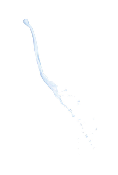 Splash of liquid in motion isolated - Foto, Imagem
