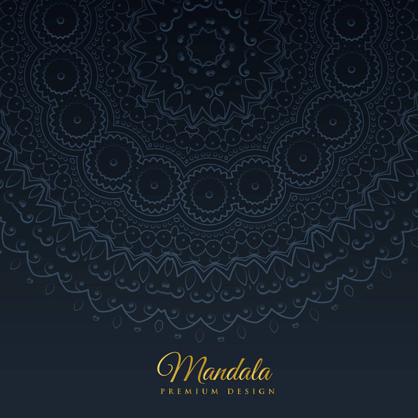 card mandala card decoration background - Wektor, obraz