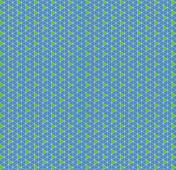 balení dárkový papír vzor modré kosočtverec zelený trojúhelník geometrie - Fotografie, Obrázek