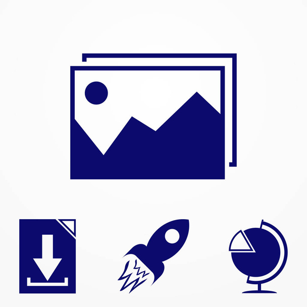 Immagine vettoriale icona. illustrazione vettoriale per il sito web
. - Vettoriali, immagini