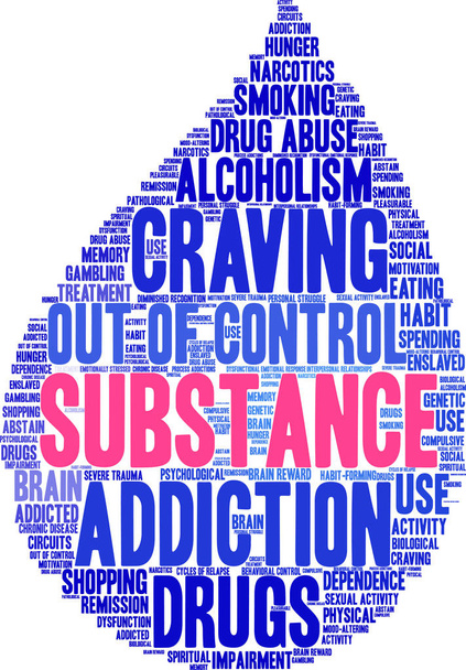 Substance Word Cloud - Vector, Image