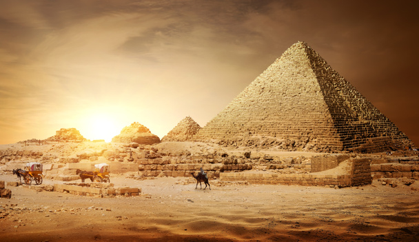 Pyramiden von Ägypten - Foto, Bild