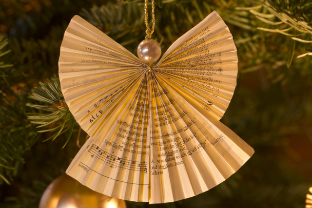 Décoration d'ange sur l'arbre de Noël
 - Photo, image