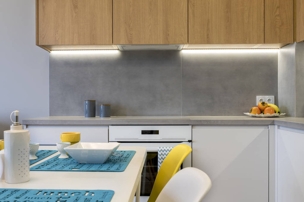 Detail of modern kitchen interior design - Photo, Image
