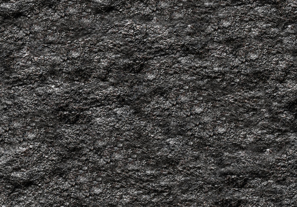 stone texture background dark black grainy natural base - Photo, Image