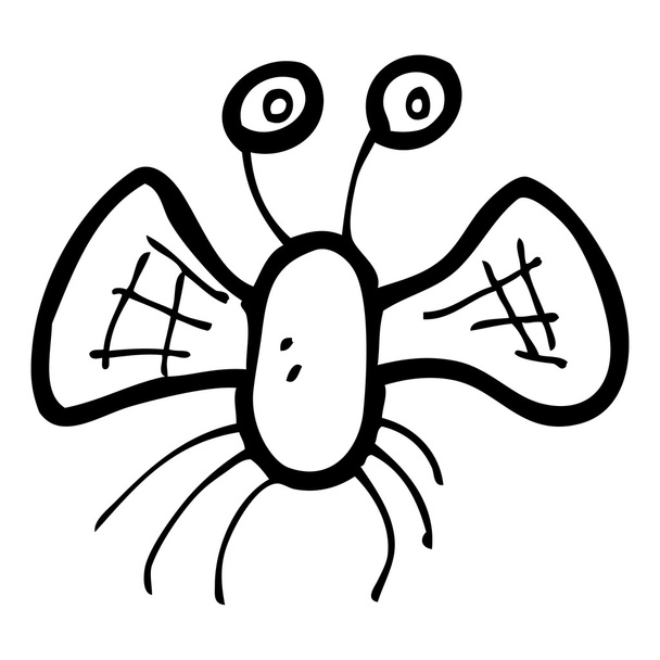mosca verde - Vector, imagen