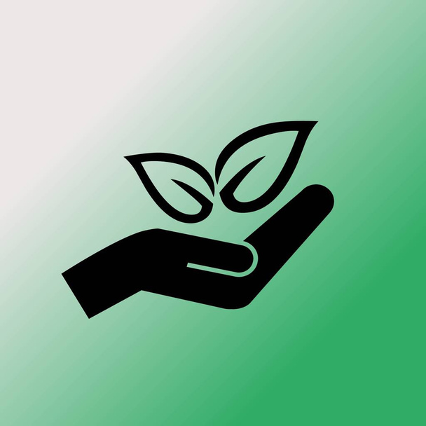 Eco symbool illustratie  - Vector, afbeelding