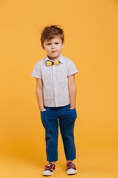 Serious little boy child - Photo, image