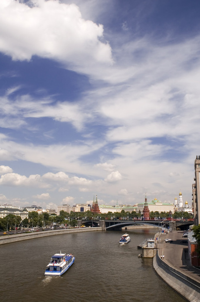 Moscou Kremlin et rivière
 - Photo, image