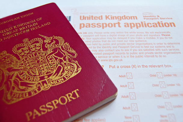 パスポート申請 - 写真・画像