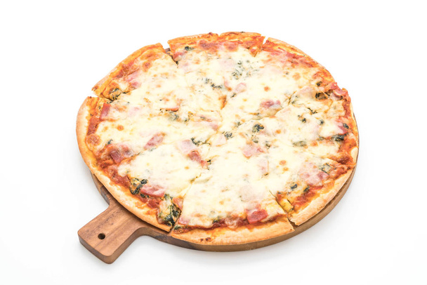 spinach and bacon pizza - Valokuva, kuva