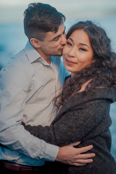  young beautiful happy couple in love - Photo, Image