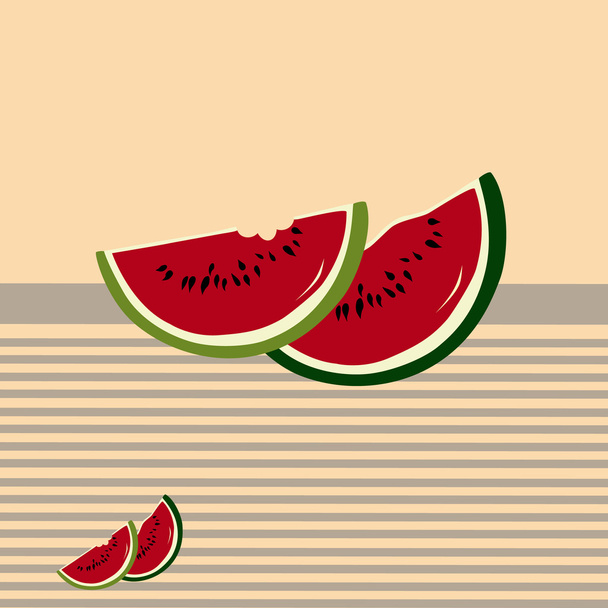 Watermeloen slices - Foto, afbeelding