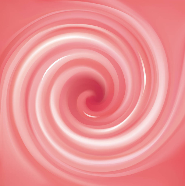 Abstracto vector espiral fondo carmesí color
 - Vector, imagen