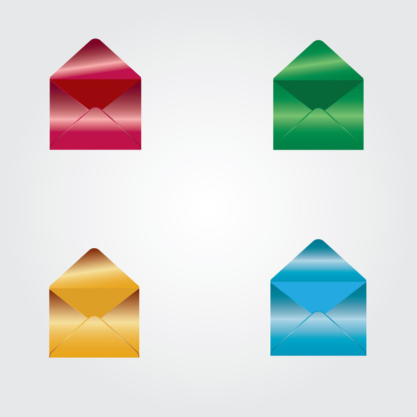 Email icon vector - Vecteur, image