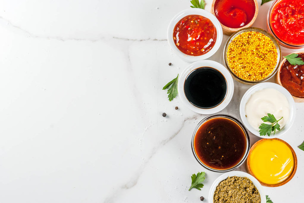 Set of different sauces - Photo, Image