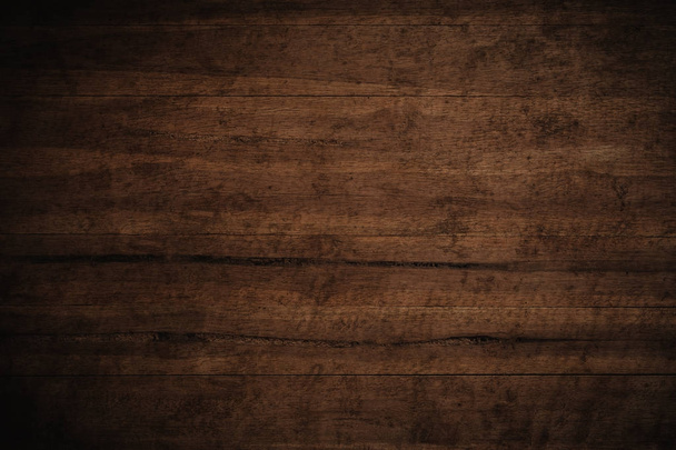 Vecchio grunge scuro testurizzato sfondo in legno - Foto, immagini